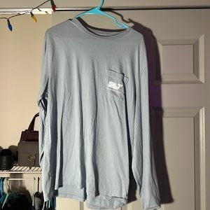 Vineyard vines long sleeve pocket T-shirt with graphic design